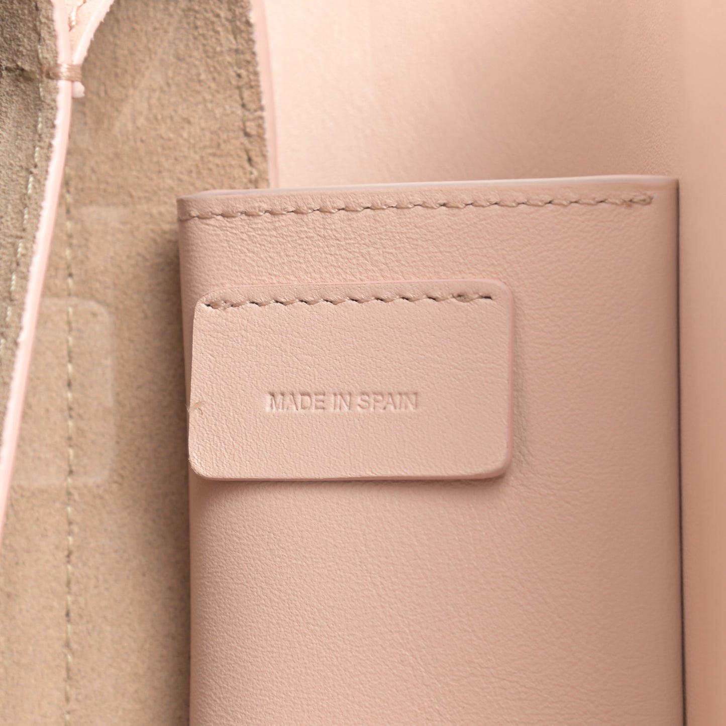 Calfskin Drew Bijou Clutch Cement Pink