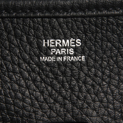 Hermes Taurillon Clemence Evelyne III PM Black 13 of 16