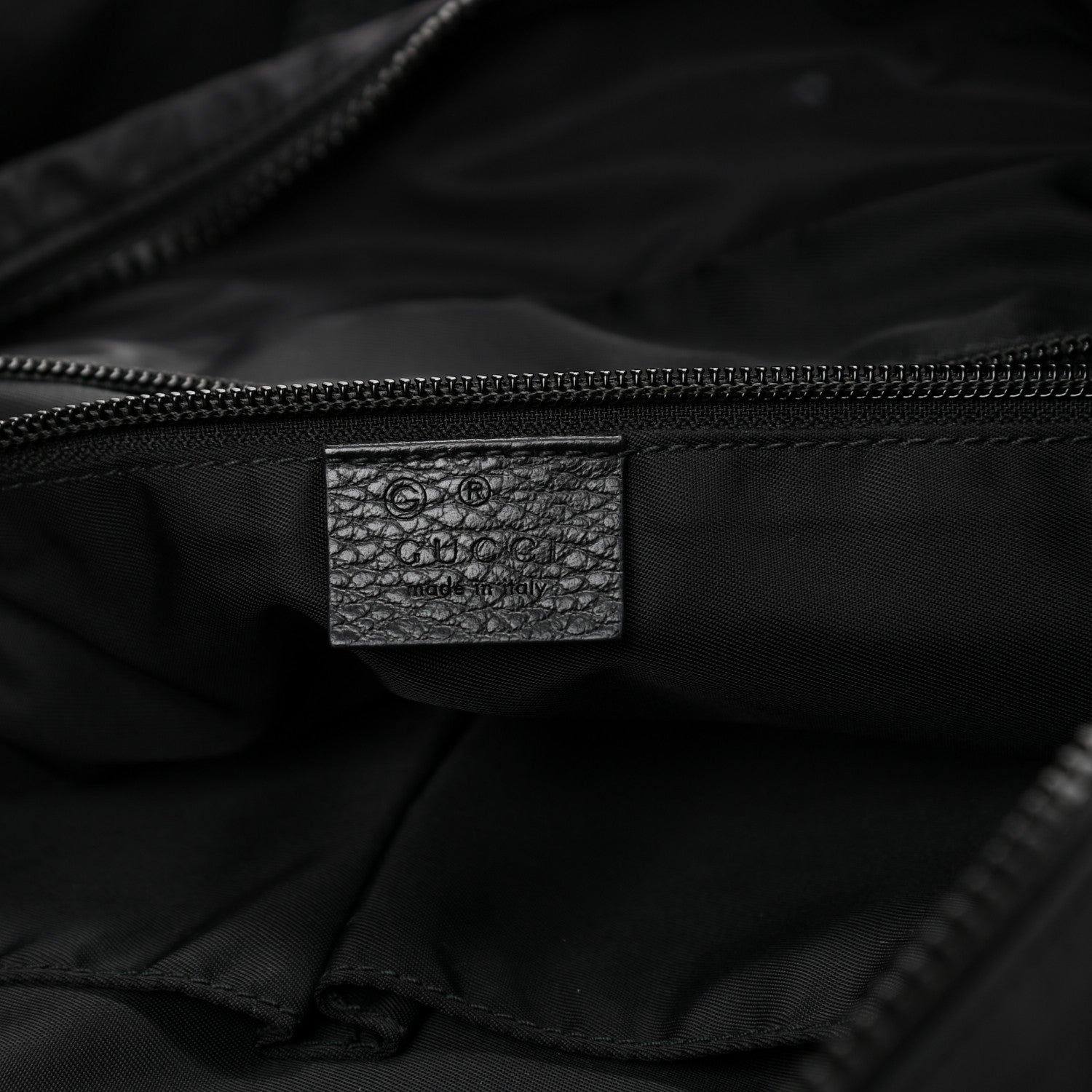 Gucci Nylon Monogram Tote Black 6 of 11