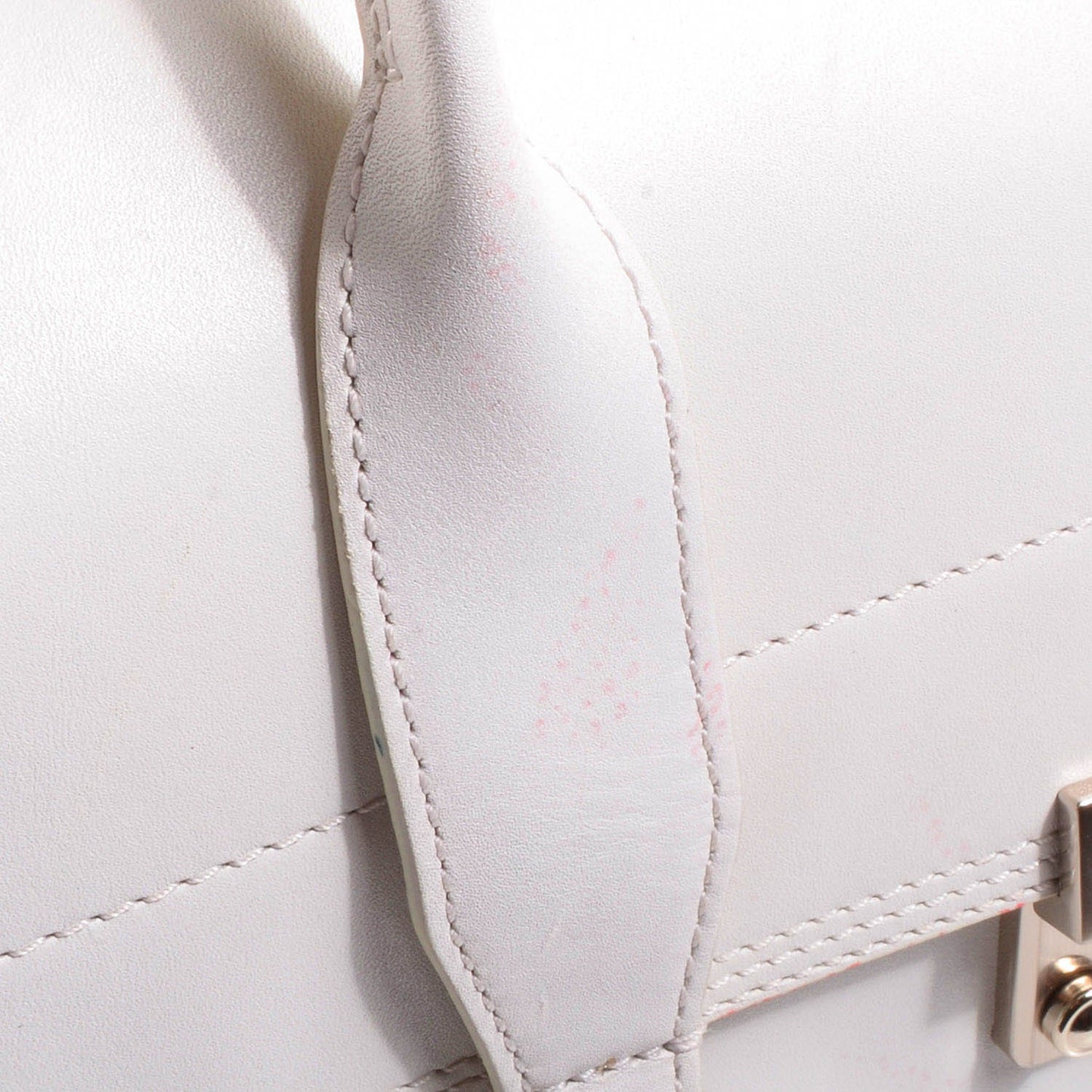 3.1 Calfskin Large Pashli Satchel White