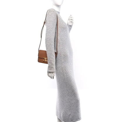 Celine Shiny Calfskin Teen Triomphe Bronze 2 of 11