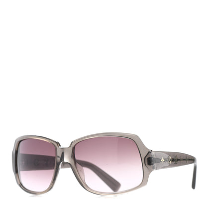 Louis Vuitton Obsession GM Z0072W Sunglasses Purple Glitter 1 of 8