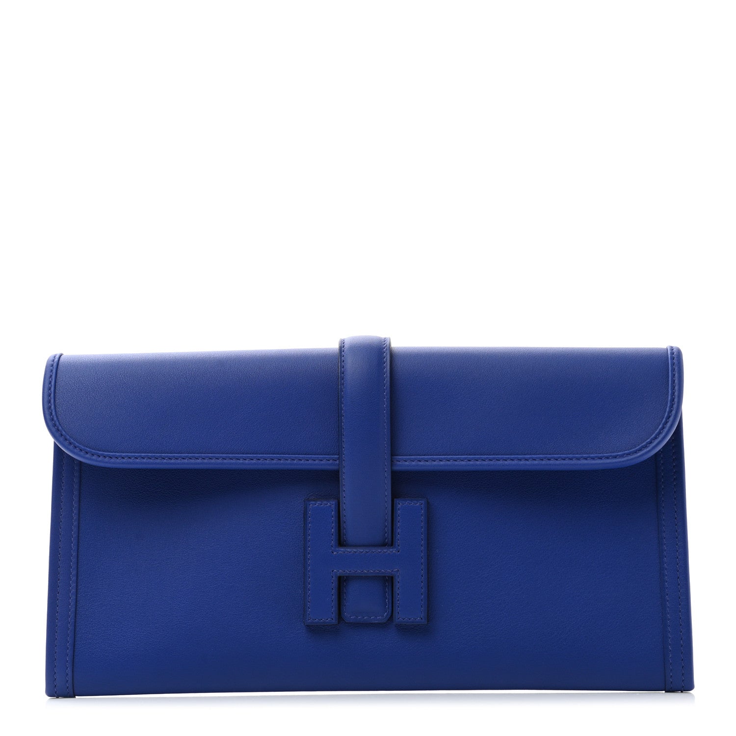Hermes Swift Jige Elan 29 Clutch Bleu Electrique 1 of 7