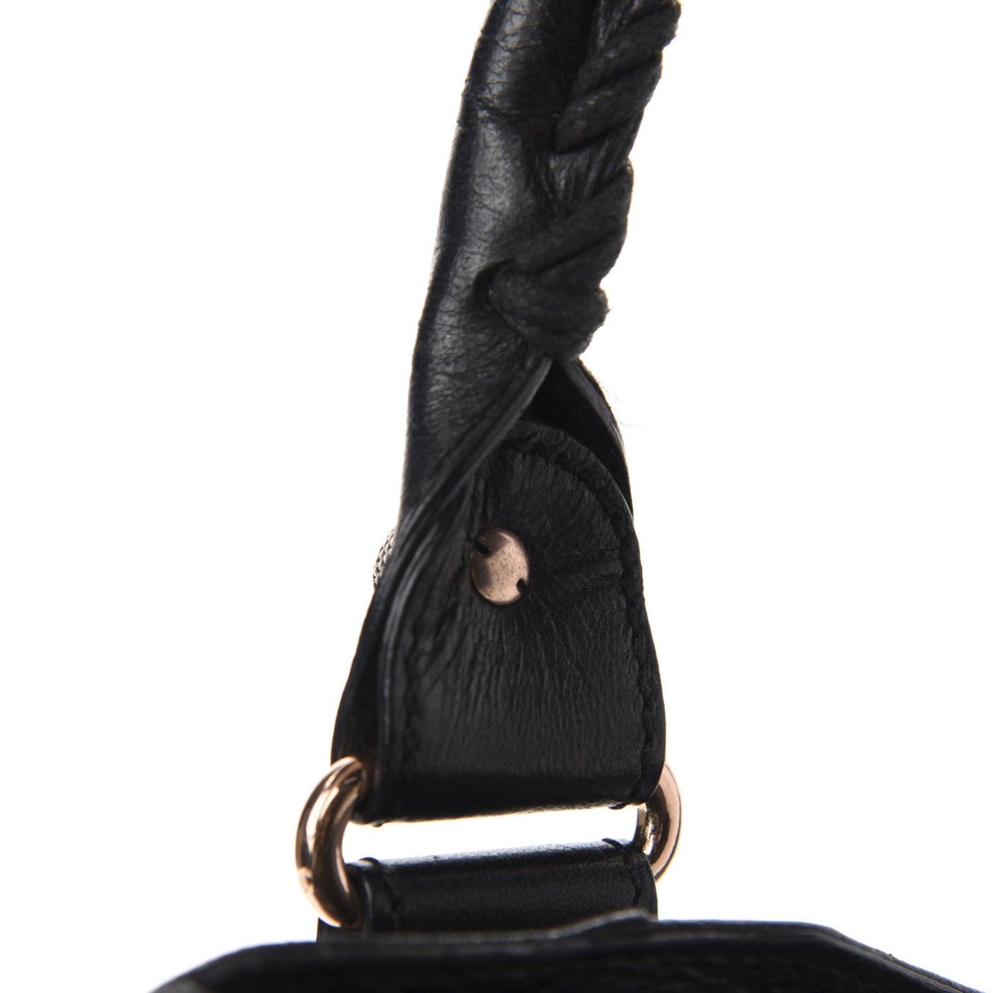 Agneau Giant 21 Rose Gold Hardware Velo Black