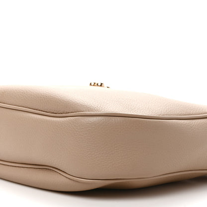 Christian Louboutin Grained Calfskin Carasky Shoulder Bag Feve 8 of 8
