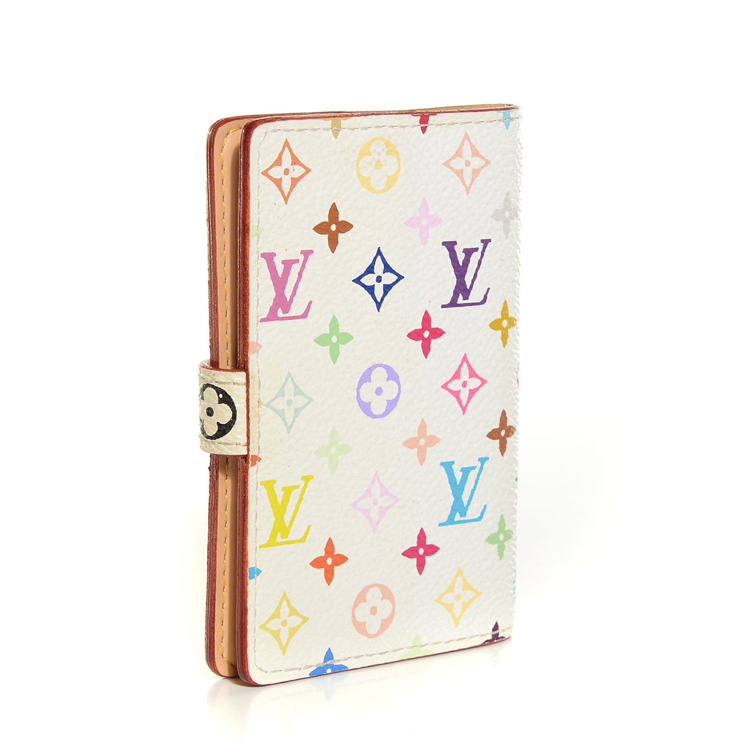 Louis Vuitton Monogram Multicolor Carnet de Bal Mini Agenda Cover White 3 of 7