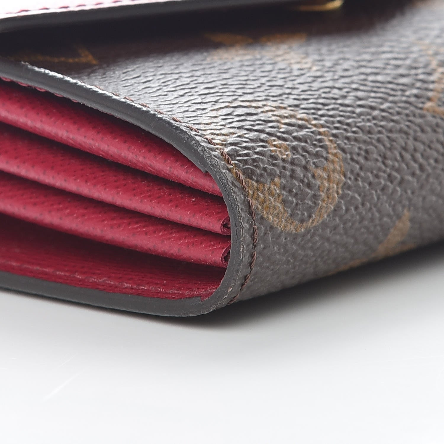 Louis Vuitton Monogram Sarah Multicartes Fuchsia 5 of 9