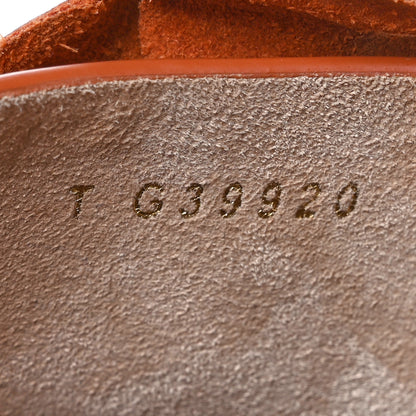 Chanel Calfskin Camellia Clogs 41 Brown 7 of 8