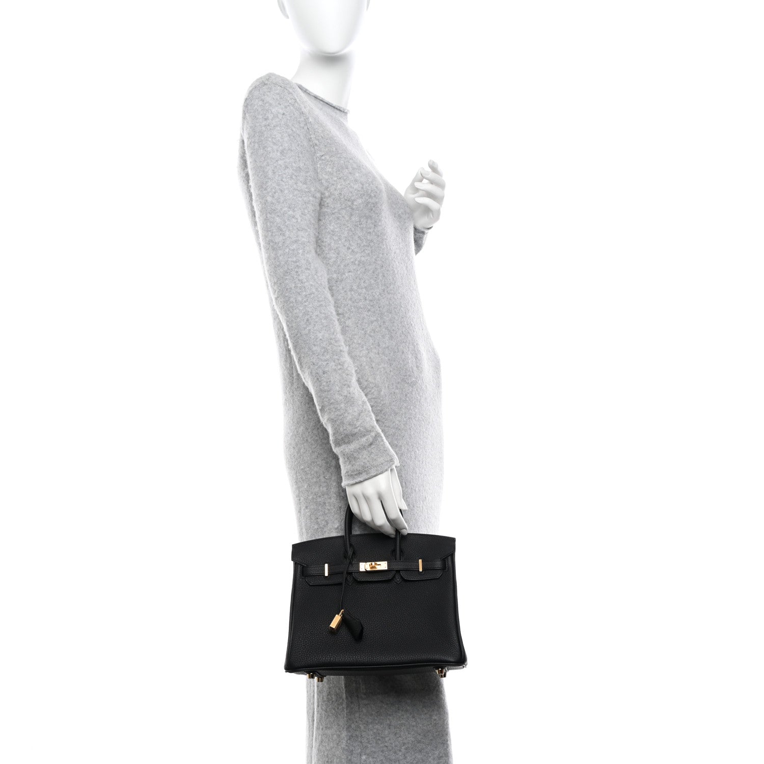 Hermes Togo Birkin 25 Black 3 of 11