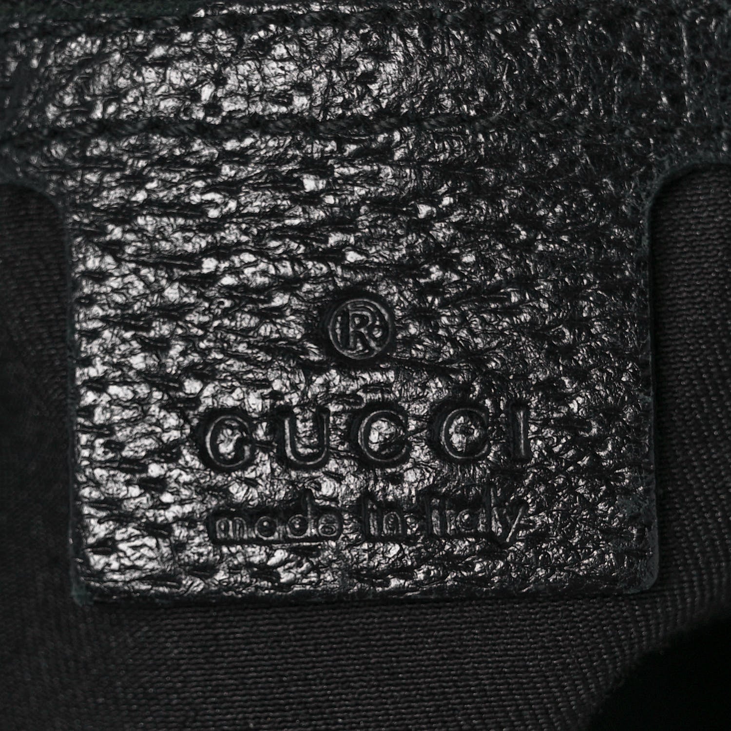 Gucci Monogram Large Zebra Horsebit Chain Hobo Black 6 of 10