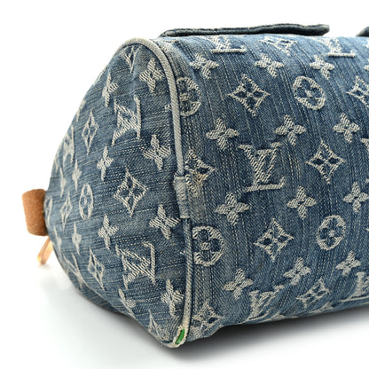 Louis Vuitton Monogram Denim Neo Speedy Blue 7 of 11
