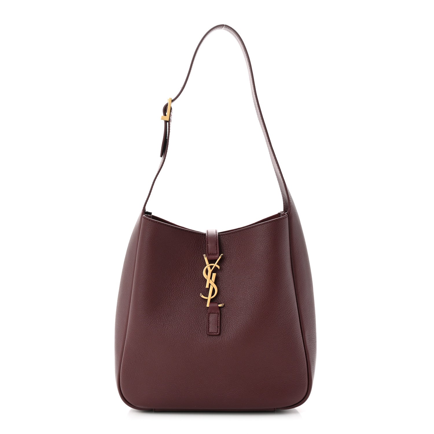 Saint Laurent Smooth Calfskin Small Le 5 A 7 Soft Hobo Rouge Legion 1 of 10