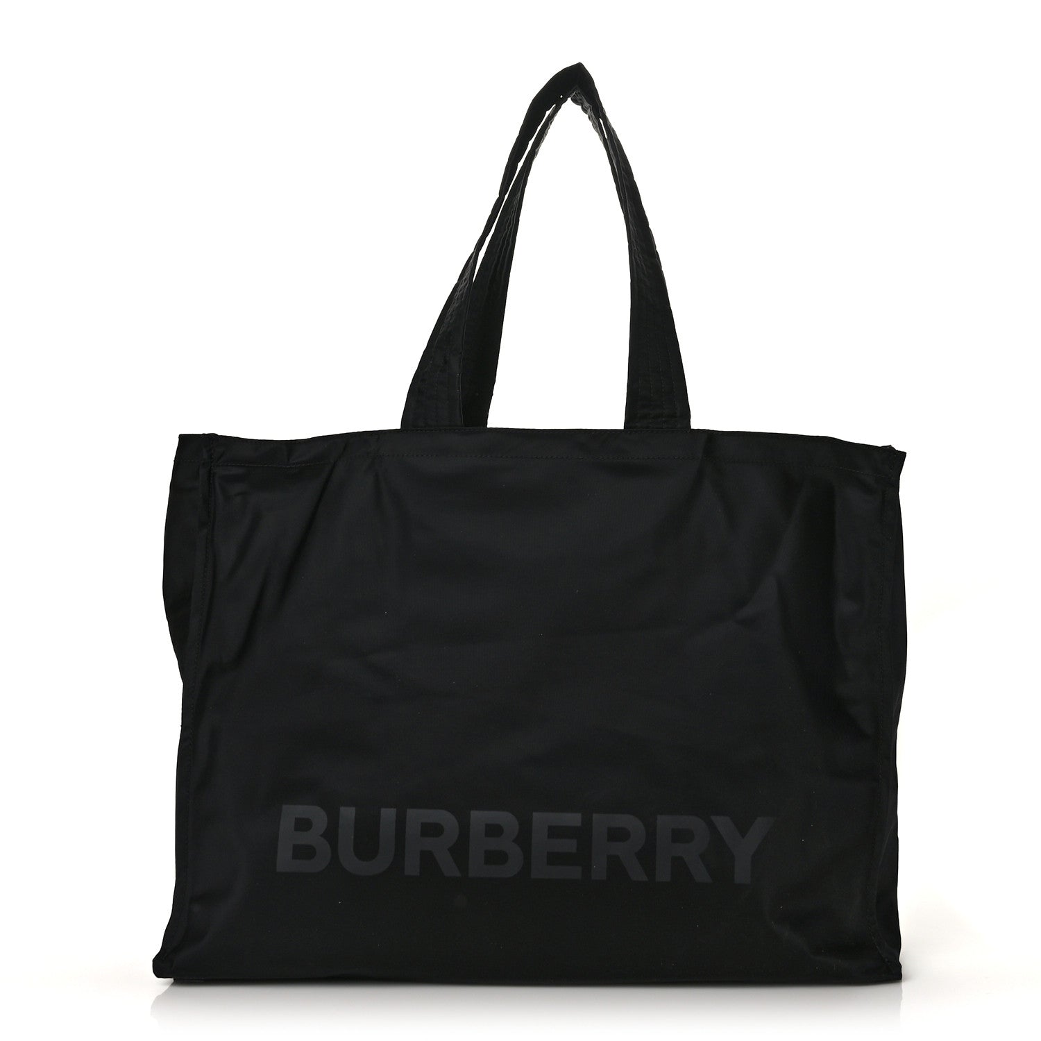 Burberry Nylon Logo Tote Black 1 of 8
