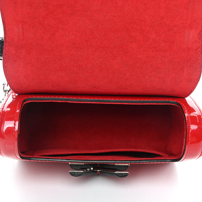 Louis Vuitton Patent Monogram Infrarouge Twist Shoulder Bag PM Coquelicot 5 of 10