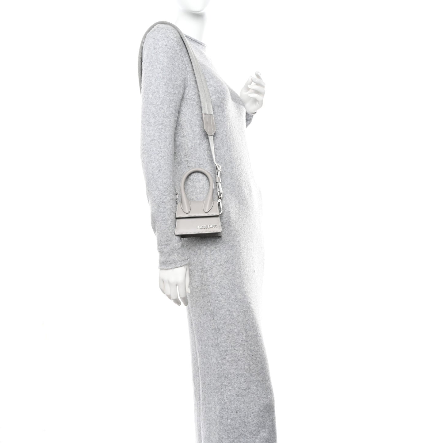 Smooth Calfskin Le Chiquito Homme Grey