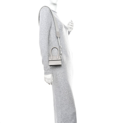 Jacquemus Smooth Calfskin Le Chiquito Homme Grey 2 of 9