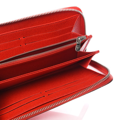 Louis Vuitton Epi Zippy Wallet Coquelicot 4 of 9