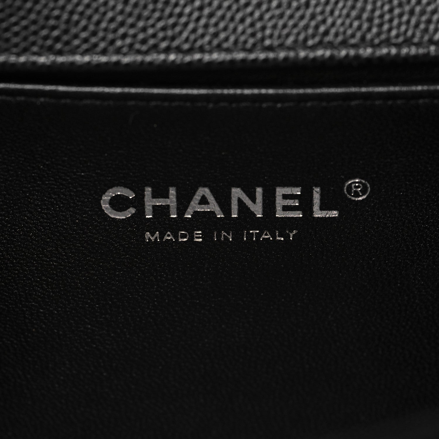 Chanel Caviar Quilted Medium Boy Flap Black 6 of 10