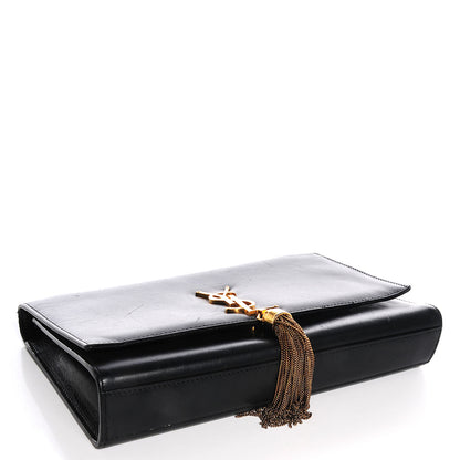 Saint Laurent Calfskin Medium Classic Monogram Kate Tassel Satchel Black 4 of 8