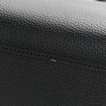 MCM Grained Calfskin Medium Milla Tote Black 11 of 11
