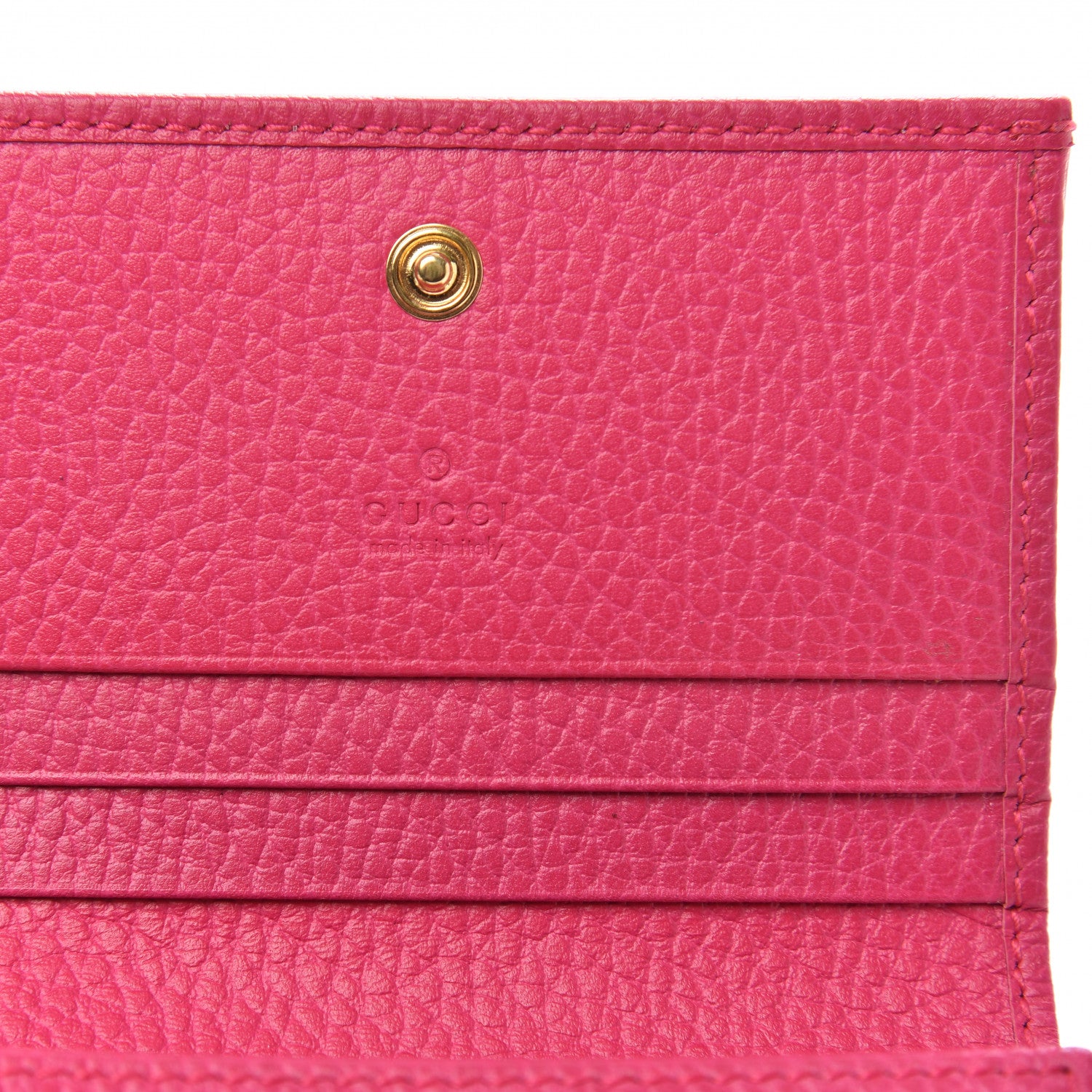 Gucci Dollar Calfskin GG Marmont Card Case Box Pink 6 of 7