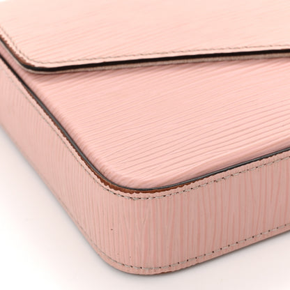 Louis Vuitton Epi Pochette Felicie Rose Ballerine 12 of 14