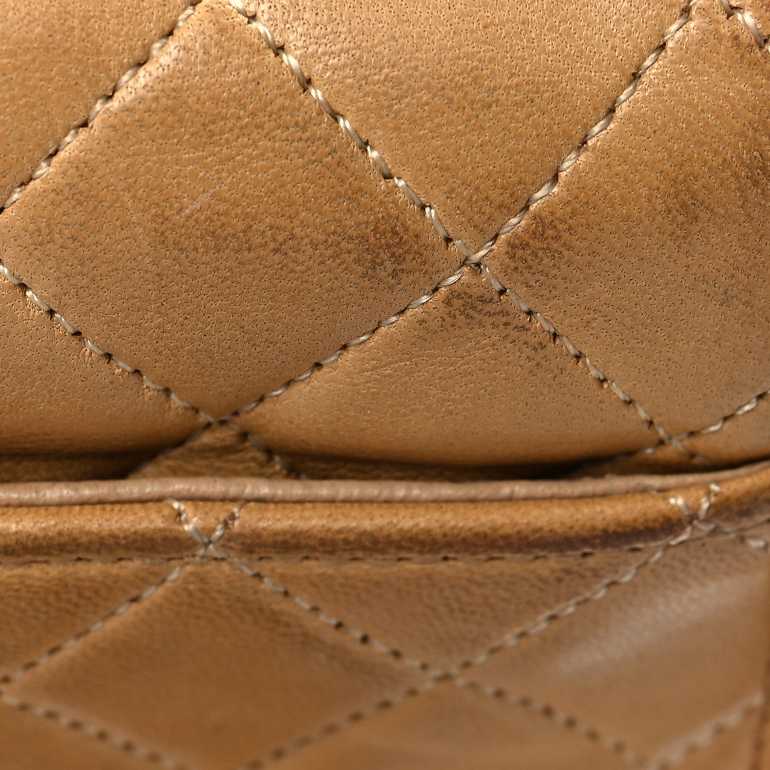 Chanel Lambskin Quilted Mini Flap Beige 15 of 17
