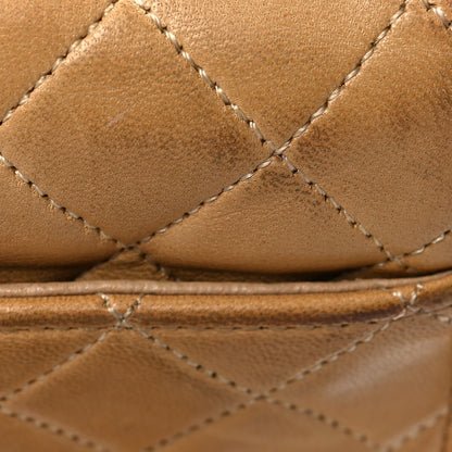 Chanel Lambskin Quilted Mini Flap Beige 15 of 17
