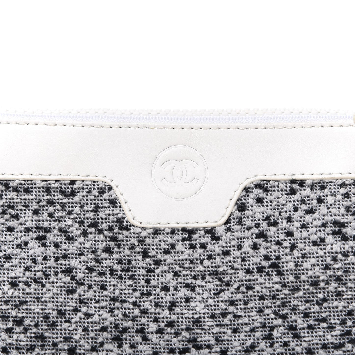 Terry Pouch White Black
