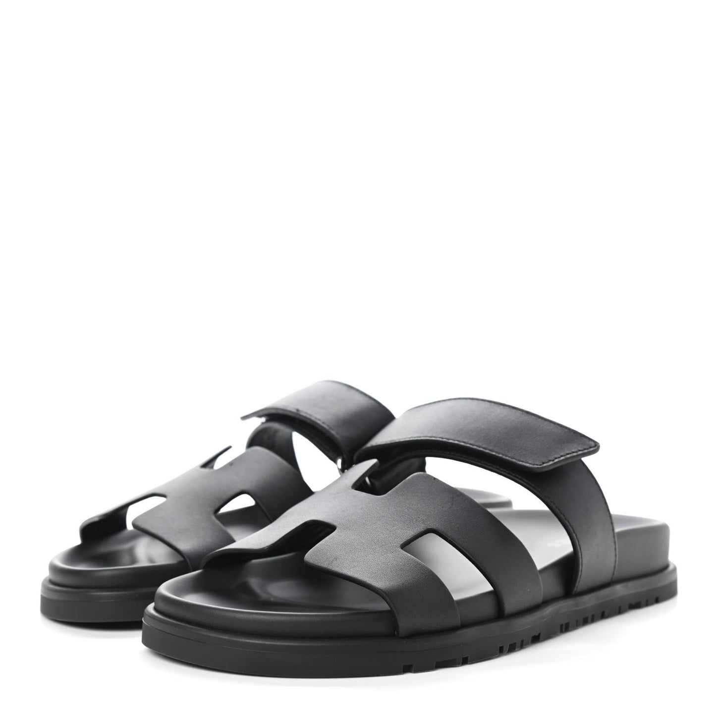 Calfskin Womens Chypre Sandals 36 Black