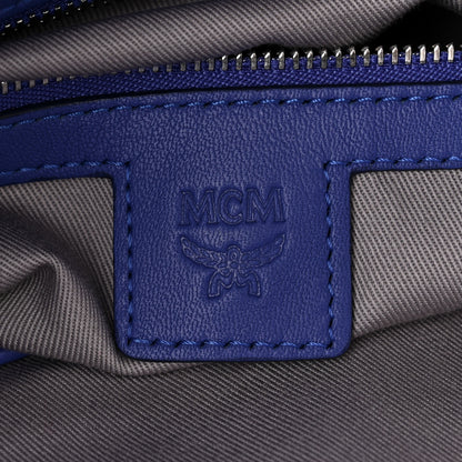 MCM Visetos Klassik Tote Blue 6 of 13
