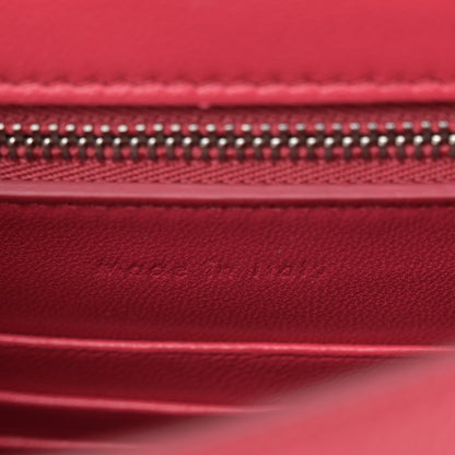 Celine Grained Calfskin Small Trotteur Bubble Pink 7 of 14