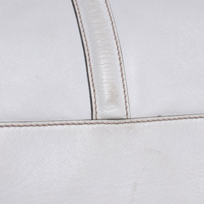 Gucci Leather Britt Large Boston White 7 of 13