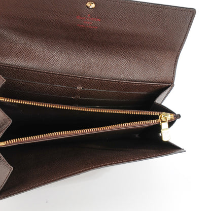 Louis Vuitton Damier Ebene Sarah Wallet 5 of 7
