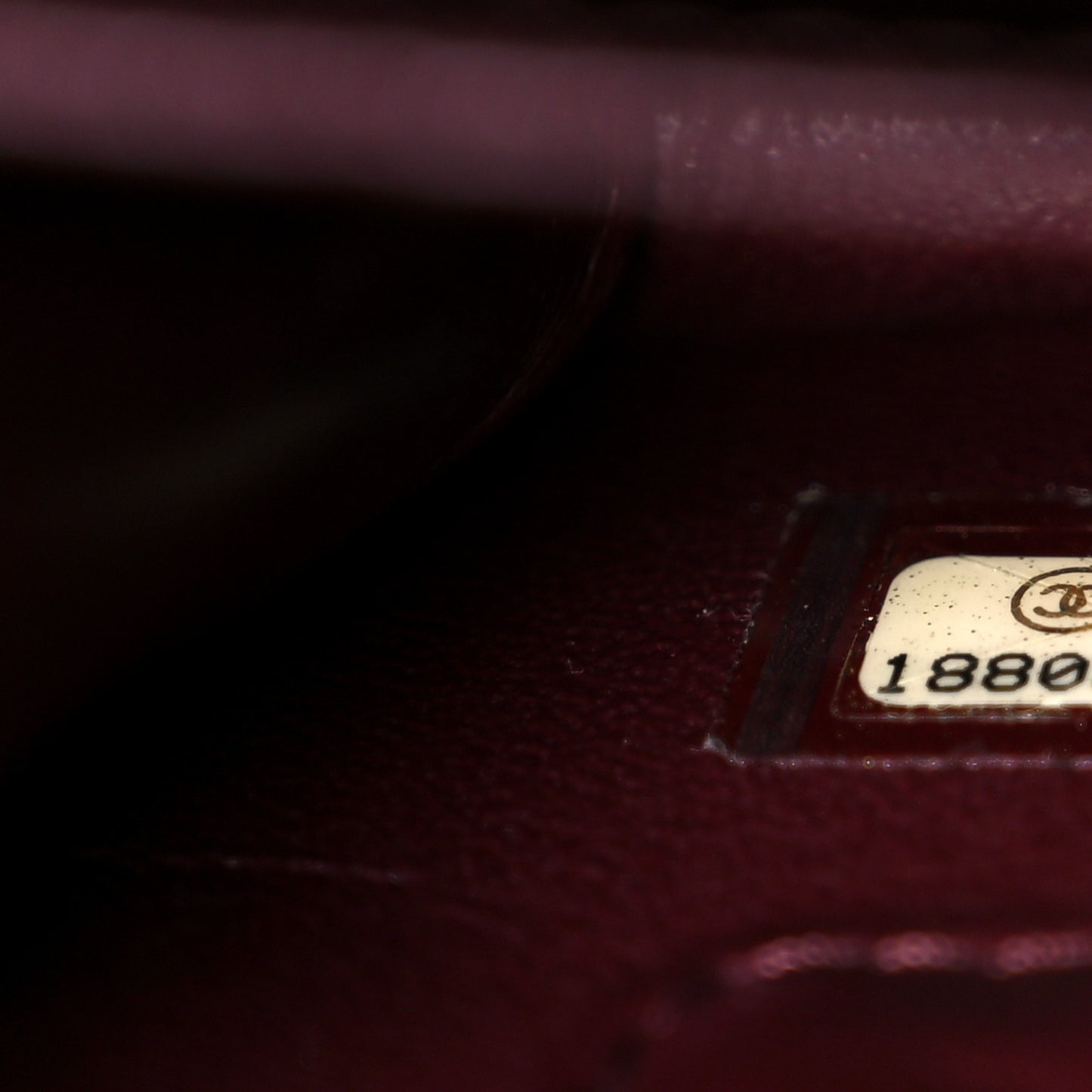 Lambskin Quilted Crossing Times Mini Flap Black