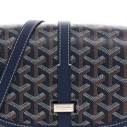 Goyard Goyardine Belvedere II PM Messenger Bag Navy 6 of 8
