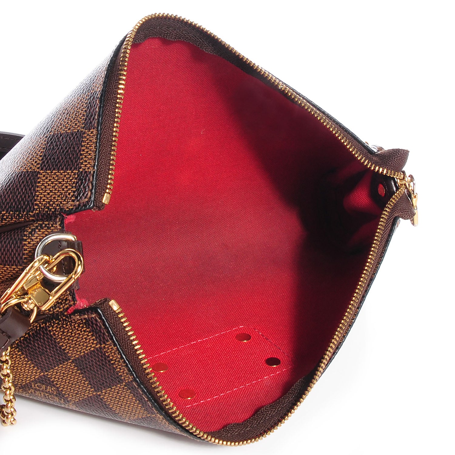 Louis Vuitton Damier Ebene Eva Clutch 5 of 7