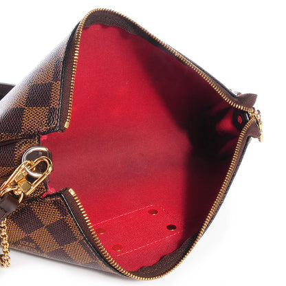 Louis Vuitton Damier Ebene Eva Clutch 5 of 7