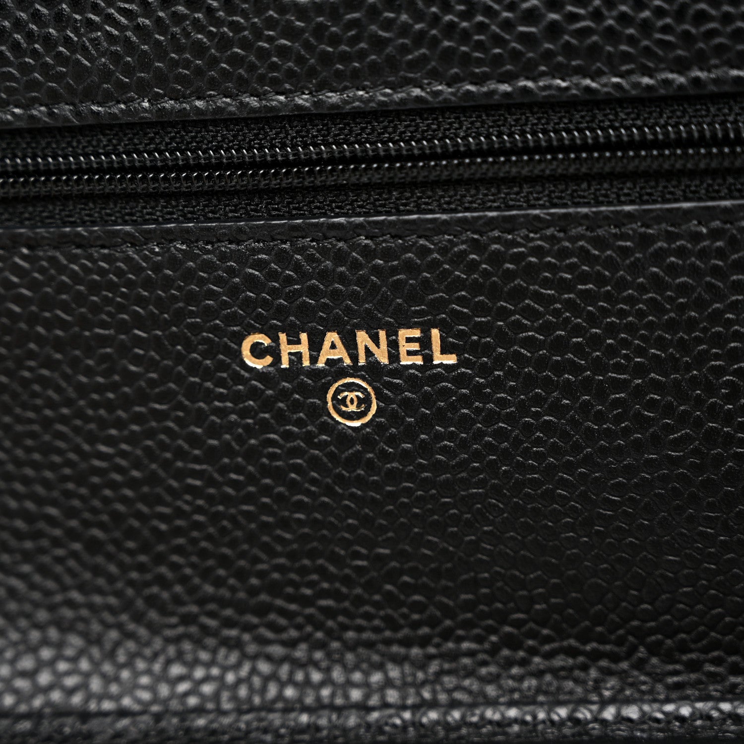 Chanel Caviar Quilted Wallet On Chain WOC Black 6 of 11