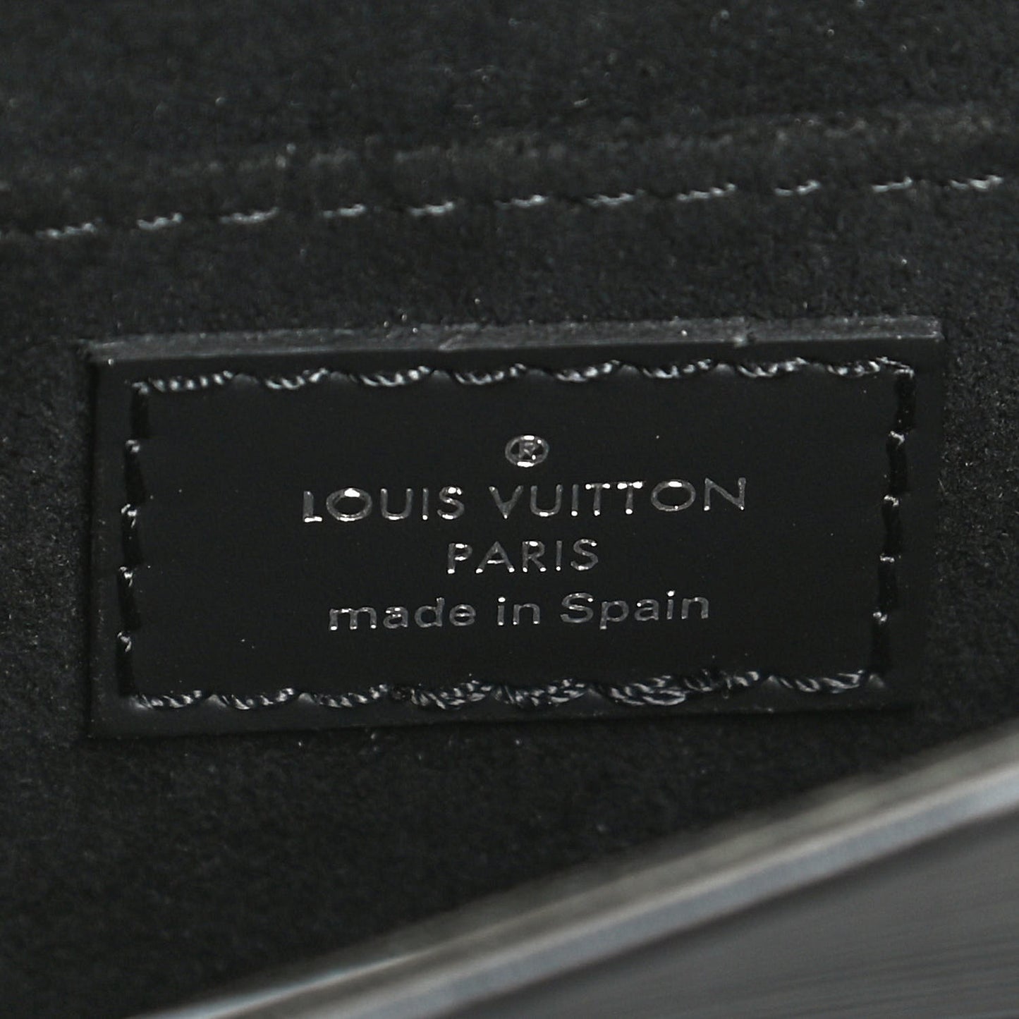 Epi Petit Sac Plat Black