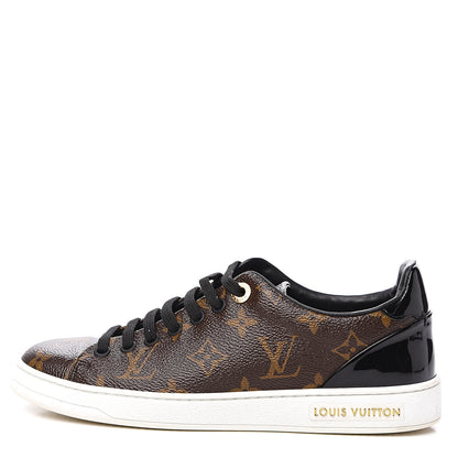 Louis Vuitton Patent Monogram Frontrow Sneakers 35.5 1 of 10