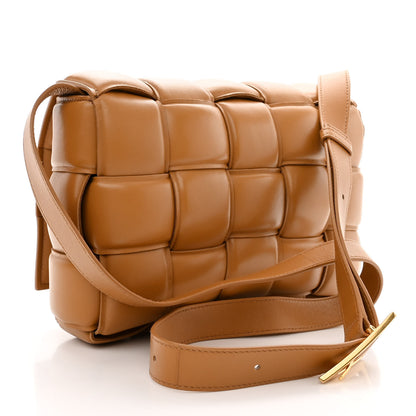Bottega Veneta Nappa Maxi Intreccio Padded Cassette Crossbody Bag Caramel 3 of 11