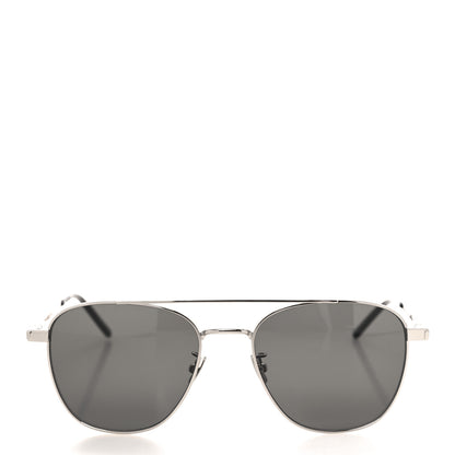 Saint Laurent Acetate Metal Aviator SL 531 Sunglasses Black 2 of 7
