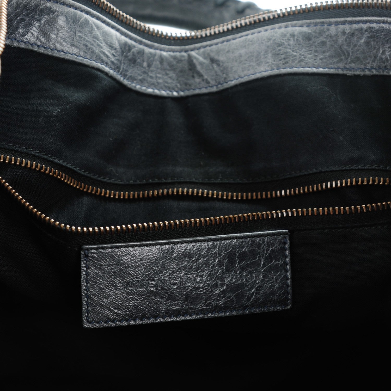 Balenciaga Agneau Rubber Covered Classic Hardware Work Anthracite 7 of 8