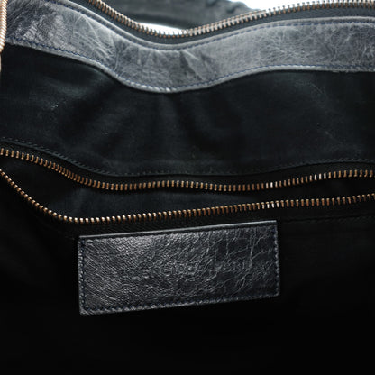 Balenciaga Agneau Rubber Covered Classic Hardware Work Anthracite 7 of 8