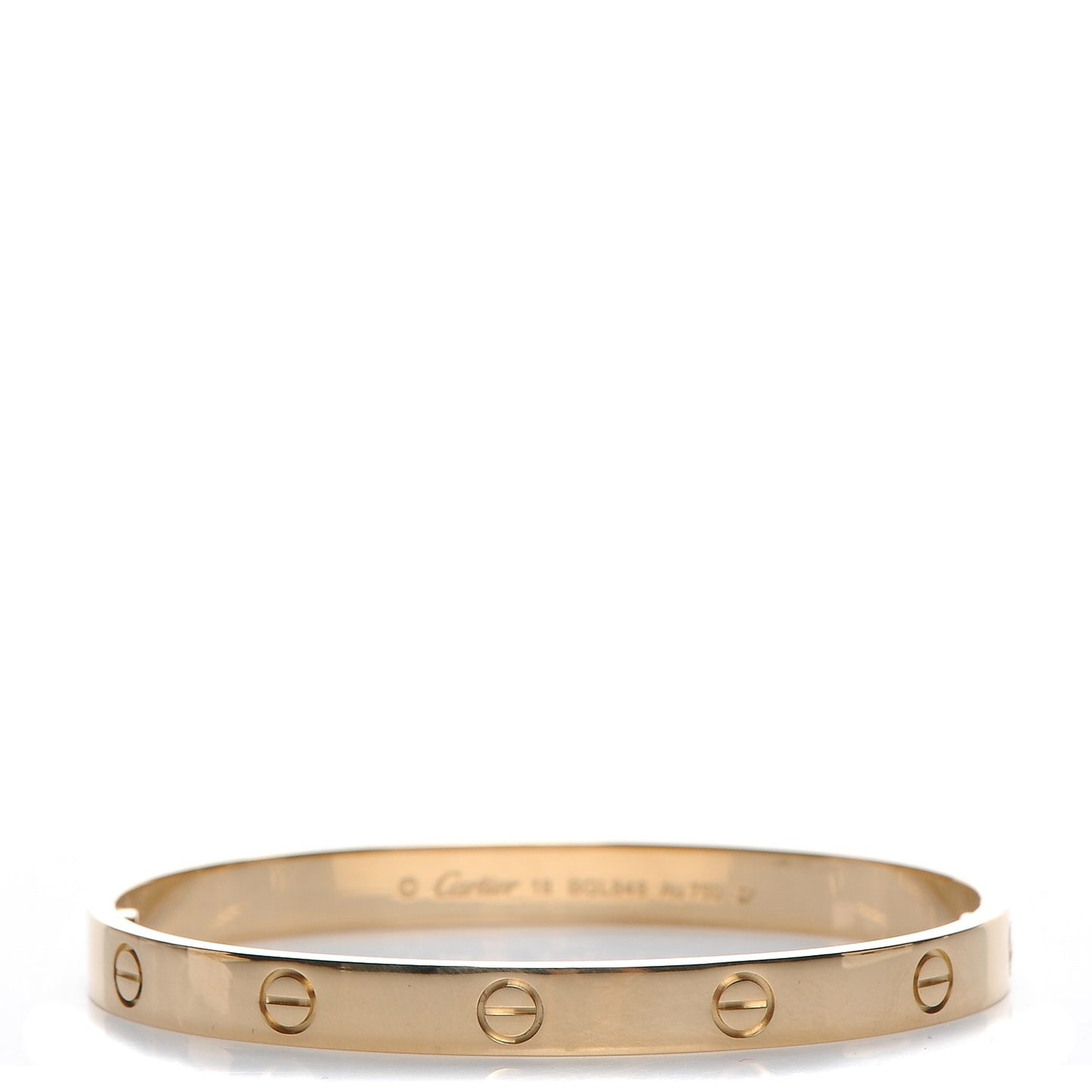 18K Yellow Gold LOVE Bracelet 18