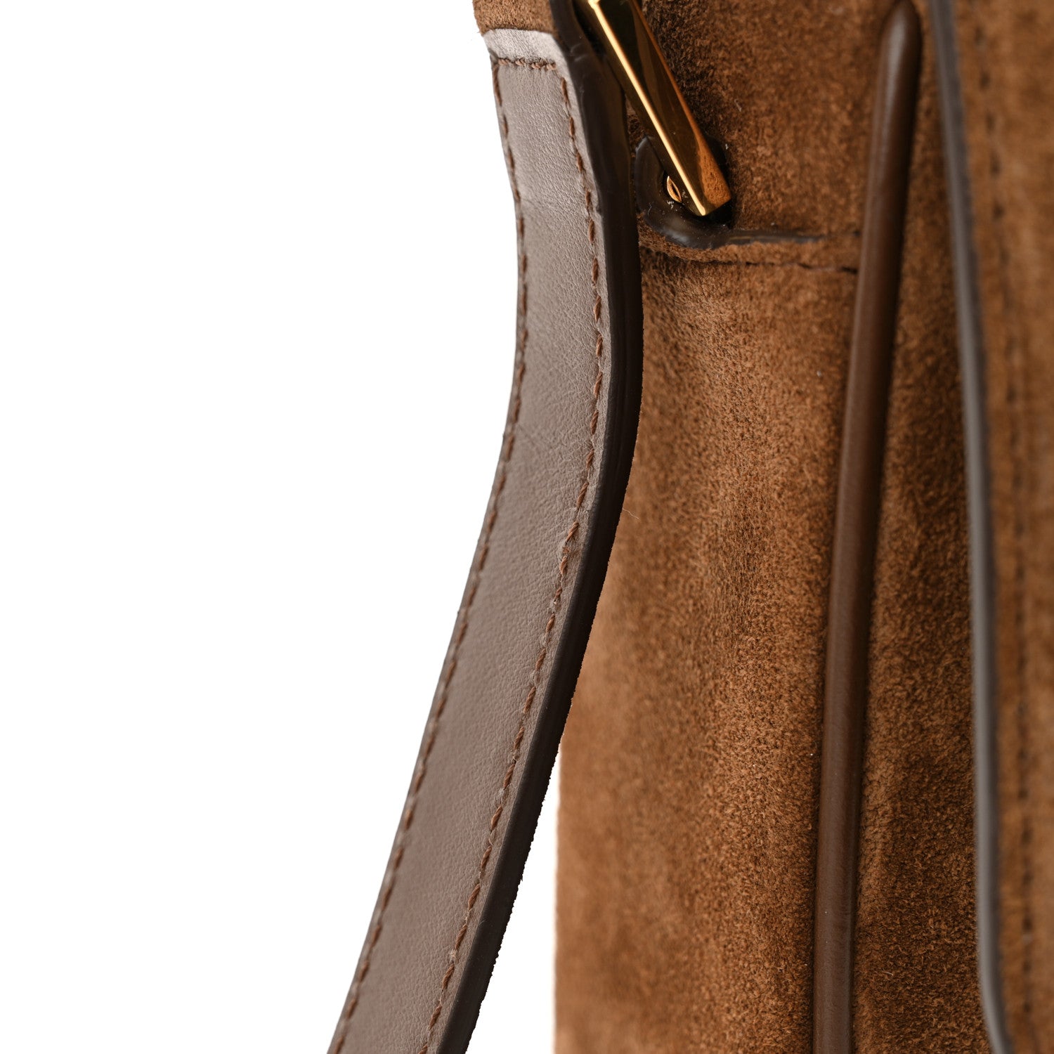 Tom Ford Suede Small Wallis Flap Bag Whisky 12 of 12