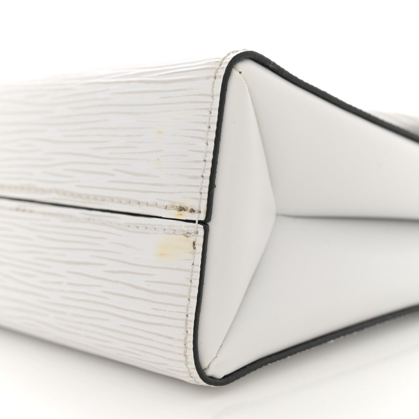 Epi Pochette Grenelle White