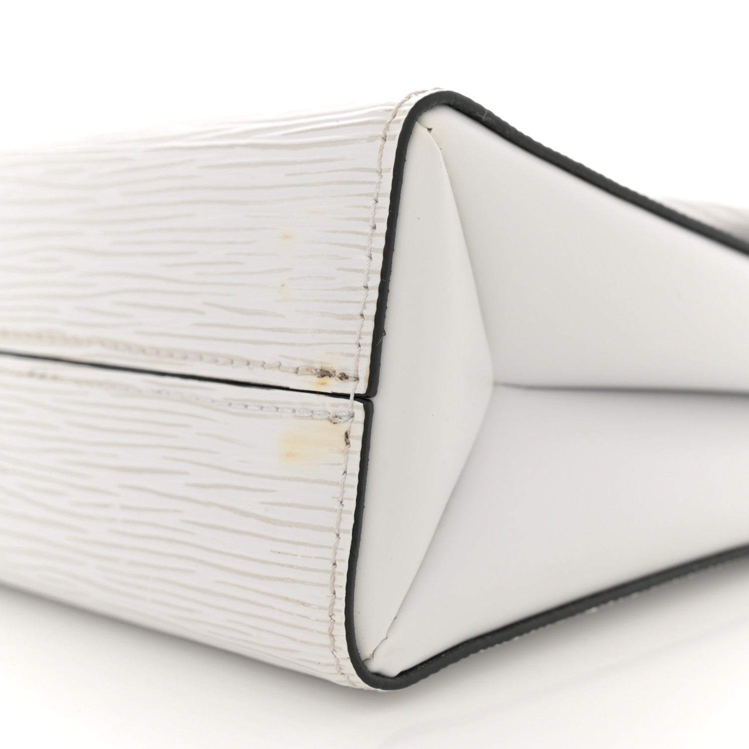 Louis Vuitton Epi Pochette Grenelle White 10 of 12