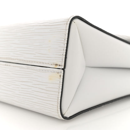 Louis Vuitton Epi Pochette Grenelle White 10 of 12